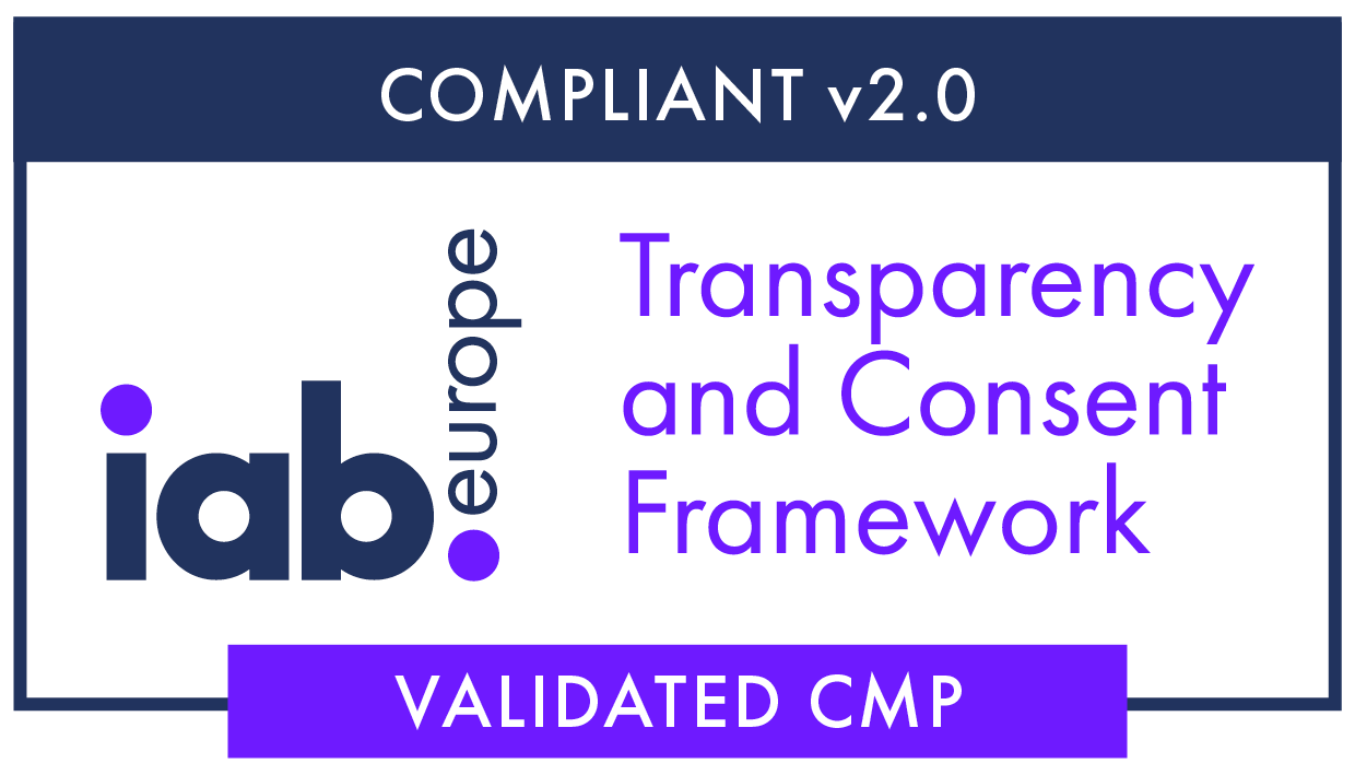 IAB TCF V2 registered consent manager for GDPR