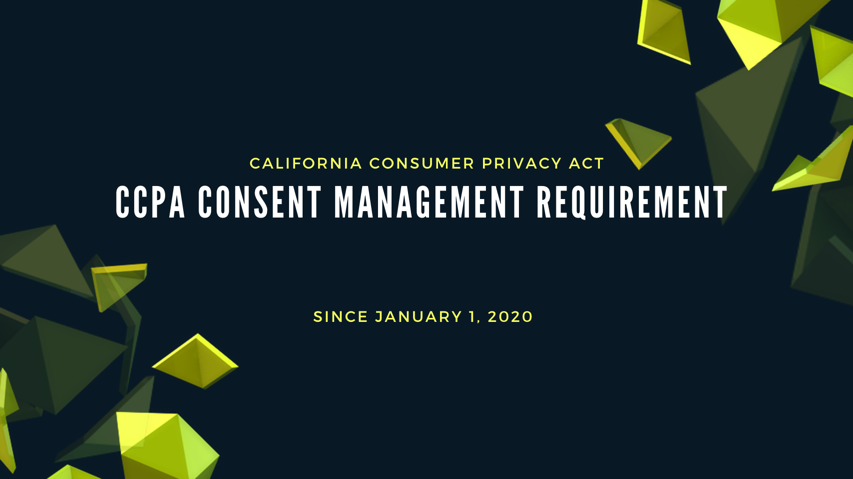 UniConsent Released the CCPA Compliance Solution for Publishers UniConsent Released the CCPA Compliance Solution for Publishers