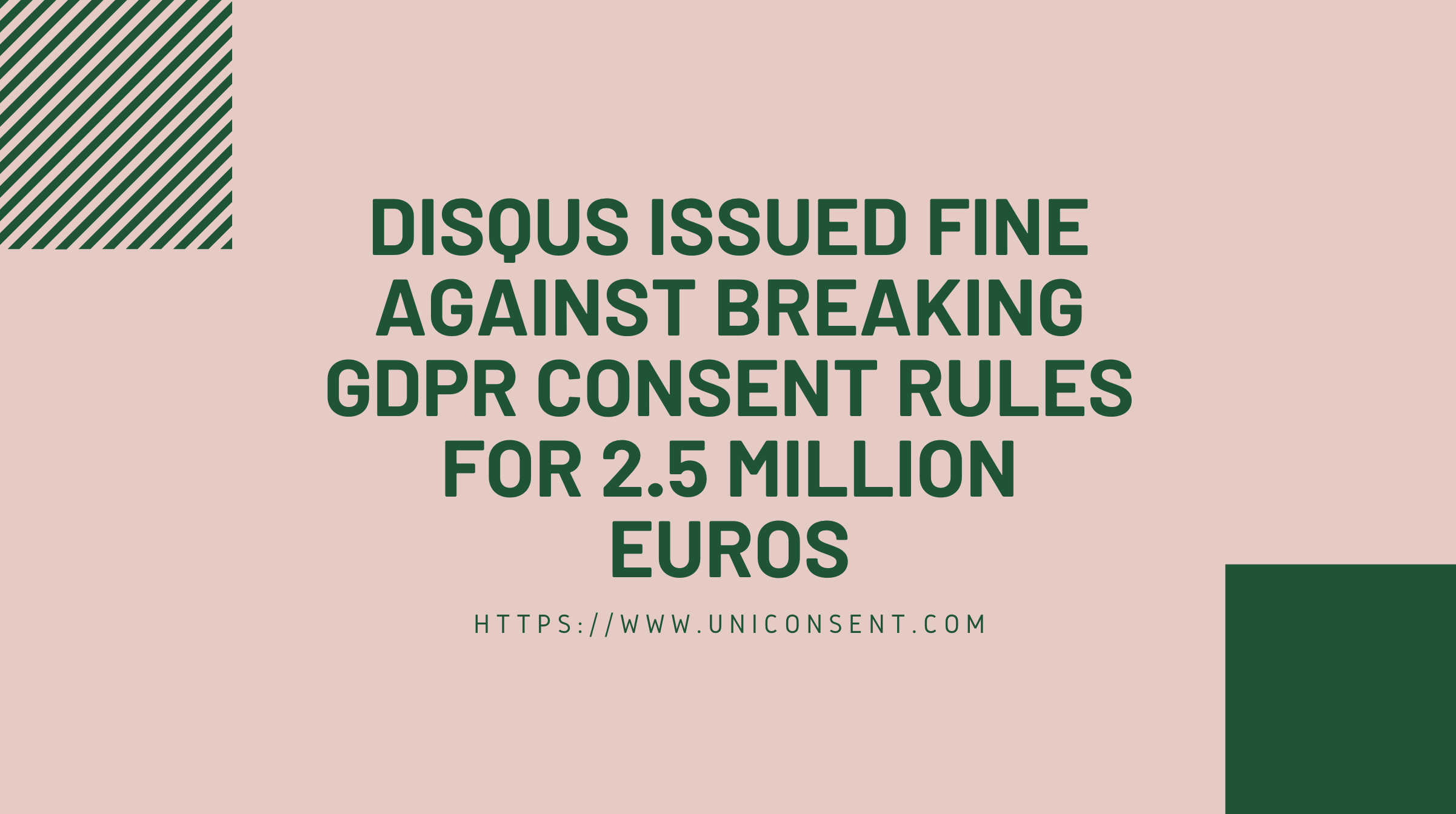 Disqus issued fine against breaking GDPR rules & web tracking for 2.5 million euros