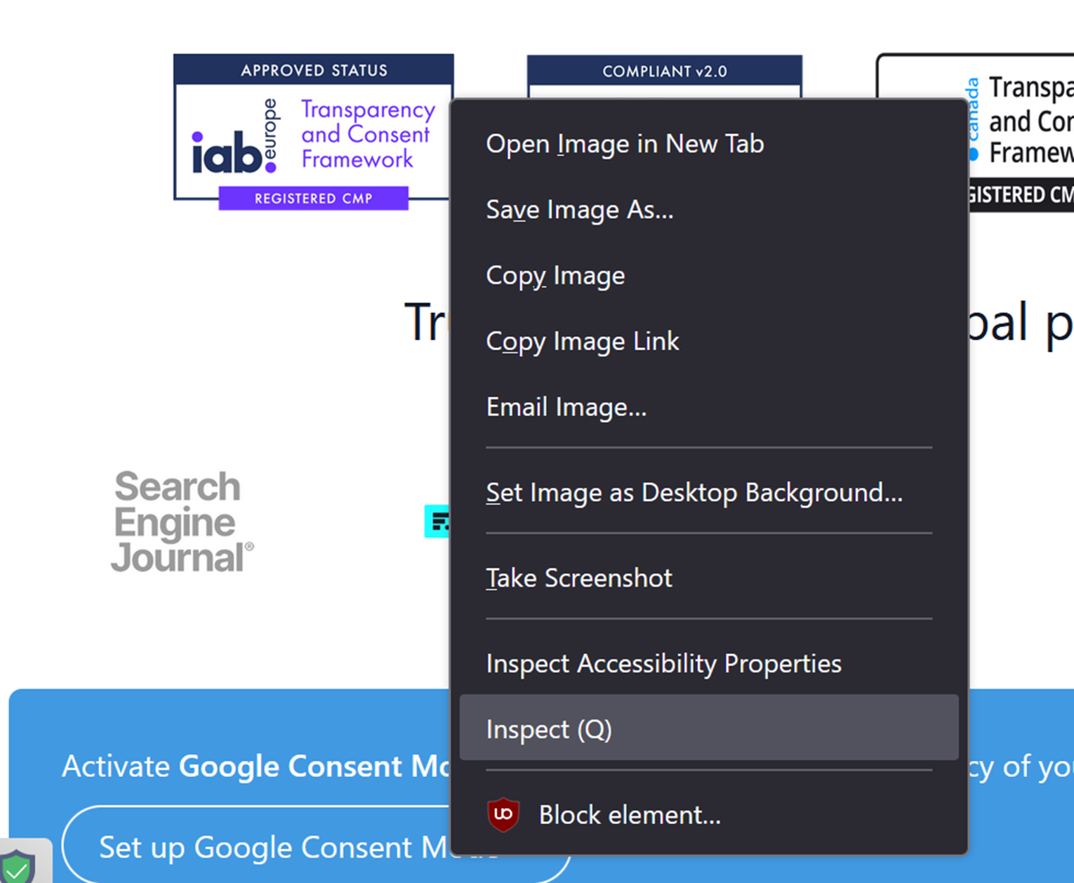 DevTools Inspect