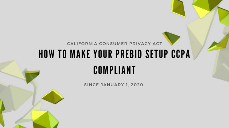 Prebid ccpa compliance