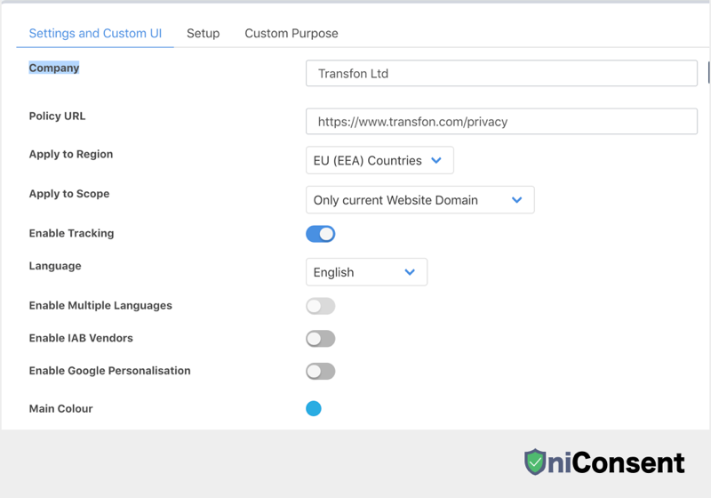 GDPR Consent widgets Image
