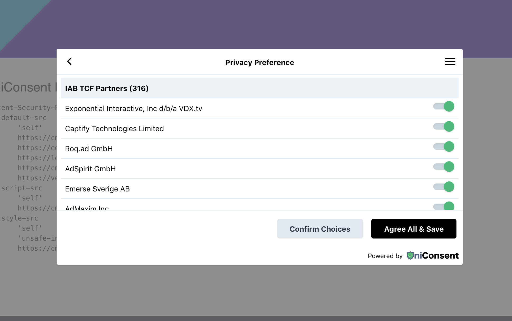 iab tcf v2 consent manager cmp 2